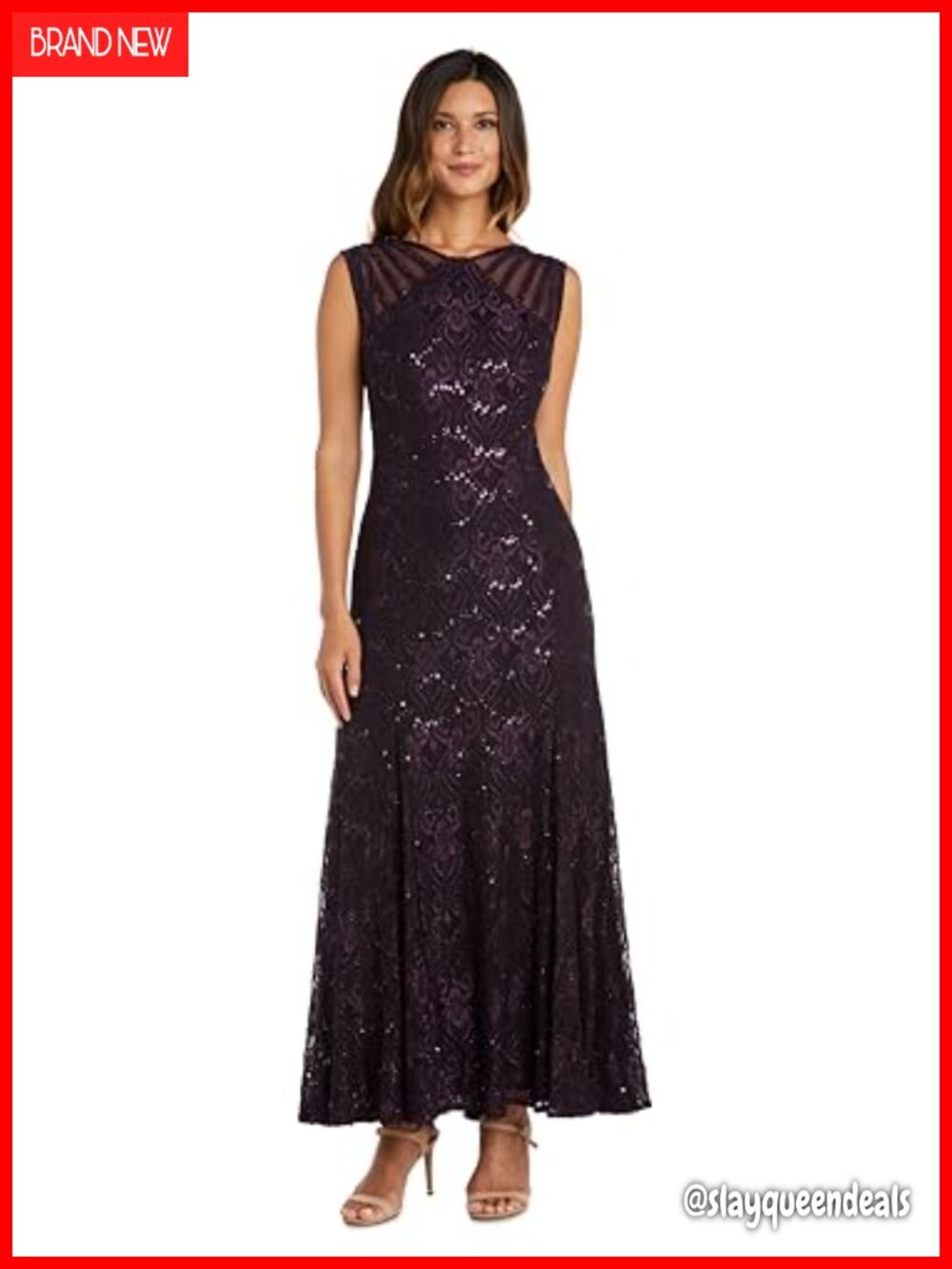 R&M Richards Starlit Siren Sequin Gown Mermaid Formal Dress